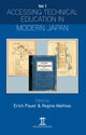 Book cover of: Accessing Technical Education in Modern Japan. By: Erich Pauer