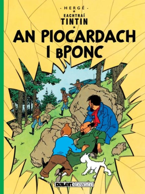 Book cover of: Piocardach i Bponc. By: Hergé