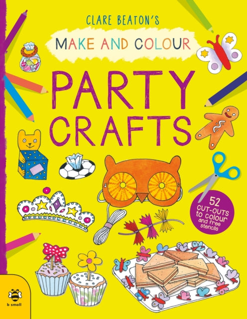 Book cover of: Make & Colour Party Crafts