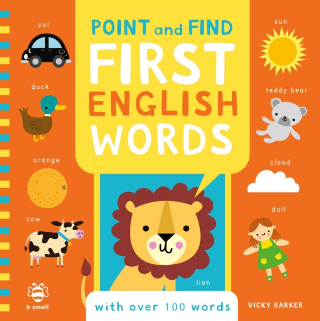 Book cover of: Point and Find First English Words. By: Vicky Barker