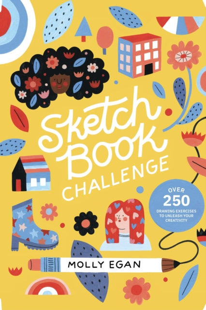 Book cover of: Sketchbook Challenge. By: Molly Egan