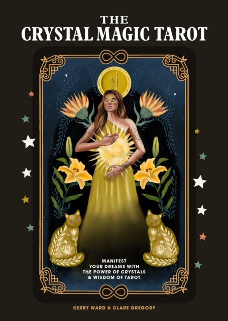 Book cover of: Crystal Magic Tarot. By: Kerry Ward