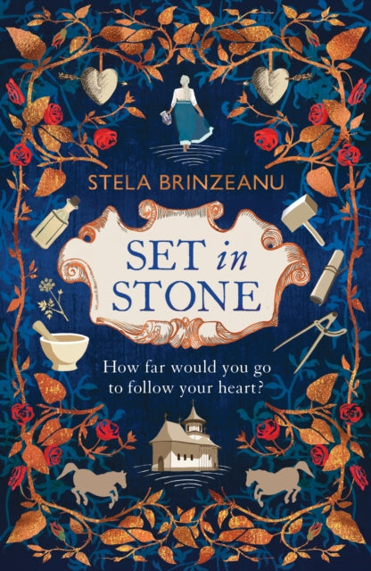 Set in Stone, gorgeous historical fiction about forbidden love in medieval europe 9781915054586 Stela Brinzeanu
