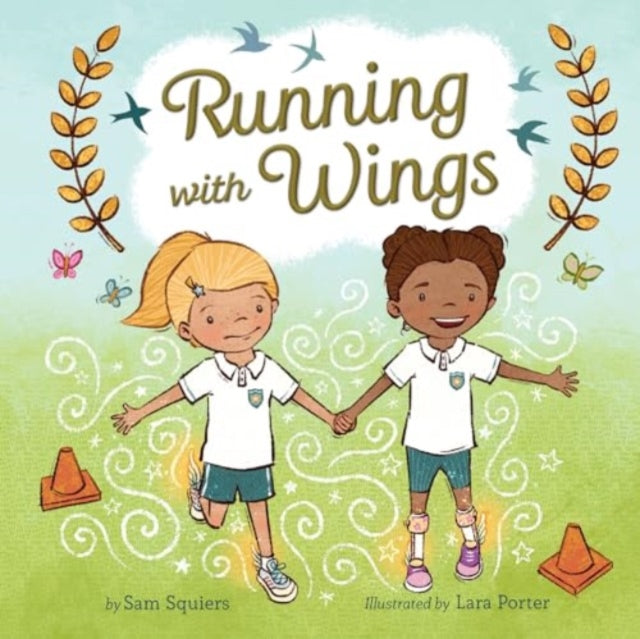 Book cover of: Running with Wings. By: Sam Squiers