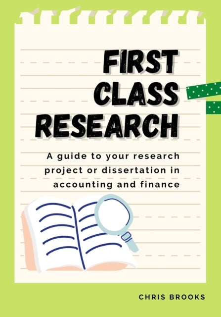 Book cover of: First Class Research. By: Chris Brooks