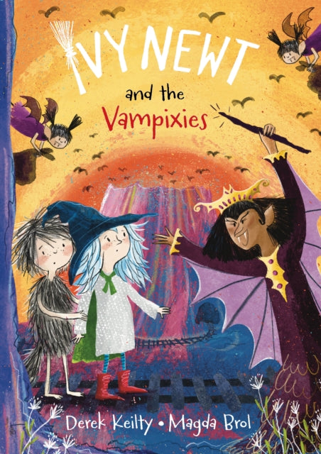 Book cover of: Ivy Newt and the Vampixies. By: Derek Keilty