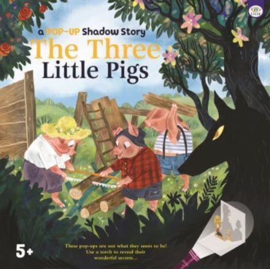 Book cover of: Pop Up Shadow Story Three Little Pigs. By: Eve Robertson