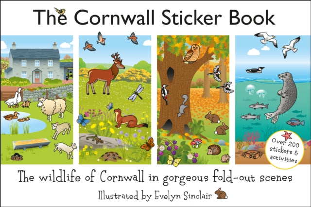 Book cover of: Cornwall Sticker Book