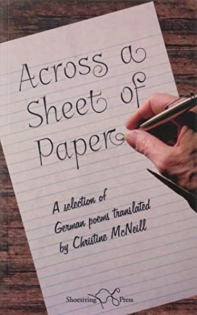 Book cover of: Across a Sheet of Paper. By: Chritine McNeill [translator]