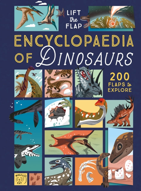 Lift-the-Flap Encyclopaedia of Dinosaurs, 200 Flaps to Explore! 9781915569547 Eryl Nash