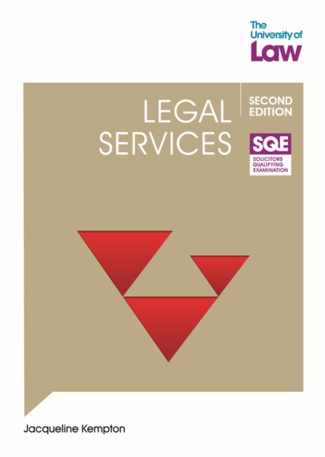 Book cover of: SQE - Legal Services 2e. By: Jacqueline Kempton