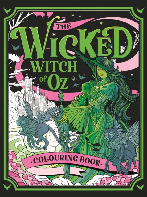 Wicked Witch of Oz Colouring Book 9781915751331 Tabreth