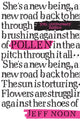 Book cover of: Pollen. By: NOON, JEFF