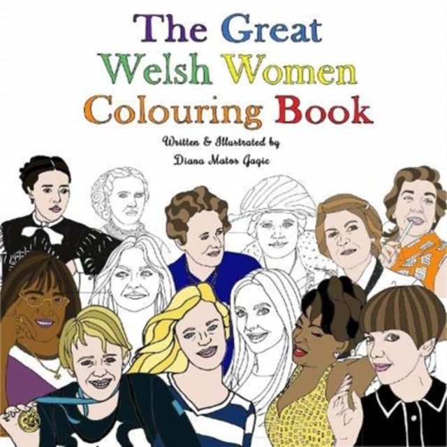 Book cover of: Great Welsh Women Colouring Book