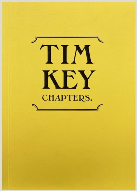 Book cover of: Tim Key: Chapters