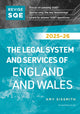 Book cover of: Revise SQE The Legal System and Services of England and Wales 2025/26