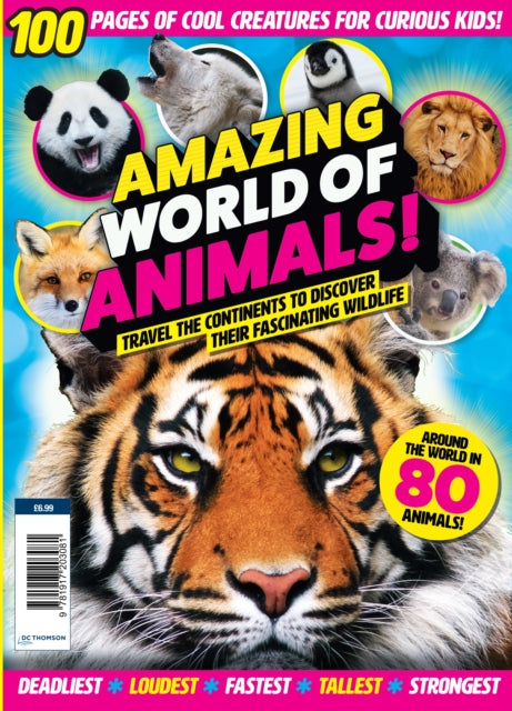 Book cover of: Amazing World of Animals