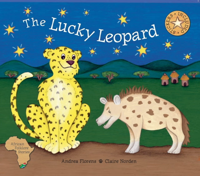 Book cover of: lucky leopard. By: Andrea Florens