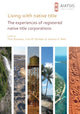 Book cover of: Living with native title. By: Mark Blackburn
