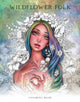 Book cover of: Wildflower Folk Coloring Book