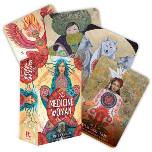 Medicine Woman Oracle, Discover the archetypes of the divine feminine 9781922579409 Catherine Maillard