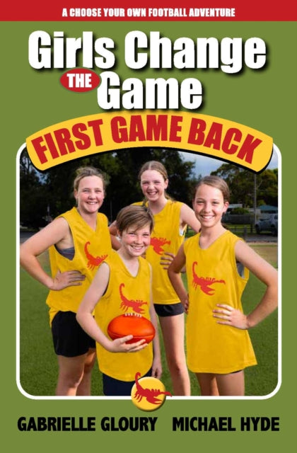 Book cover of: First Game Back. By: Gabrielle Gloury