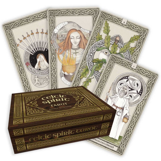 Book cover of: Celtic Spirit Tarot