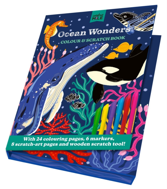 Book cover of: OCEAN WONDERS. By: MILE, CREATIVE