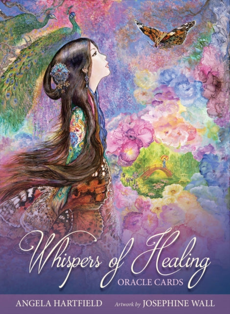 Book cover of: Whispers of Healing Oracle Cards
