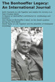 Book cover of: Bonhoeffer Legacy: An International Journal - Volume 6, Issue 1 2018. By: Terence Lovat