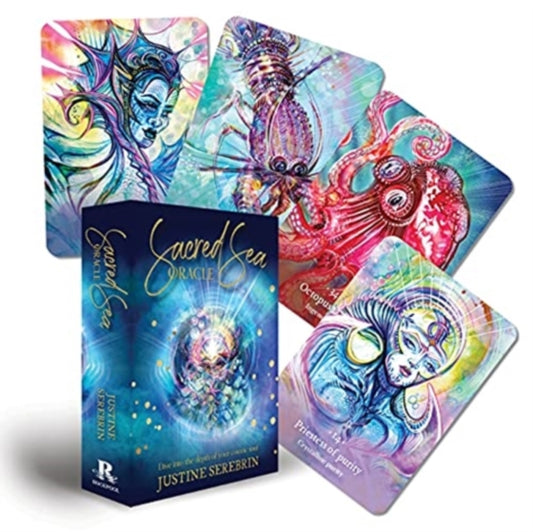 Book cover of: Sacred Sea Oracle. By: Justine Serebrin