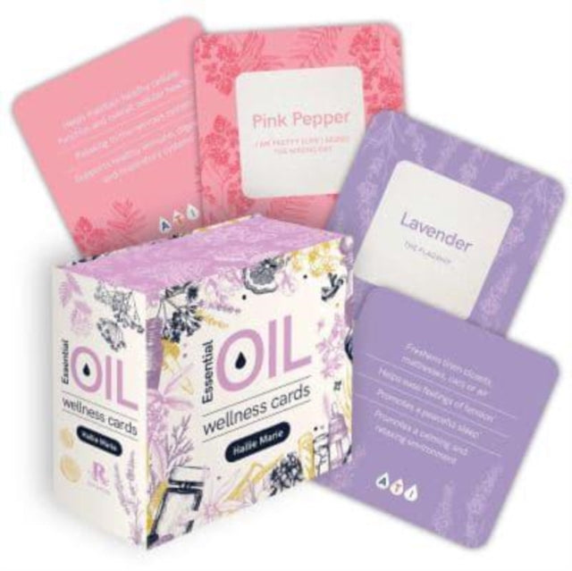 Book cover of: Essential Oil Wellness Cards