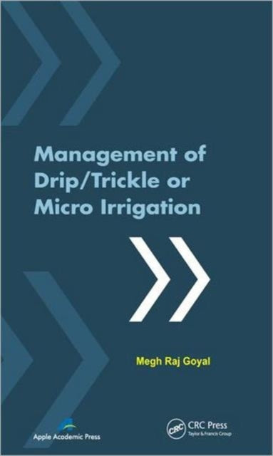 Book cover of: Management of Drip/Trickle or Micro Irrigation