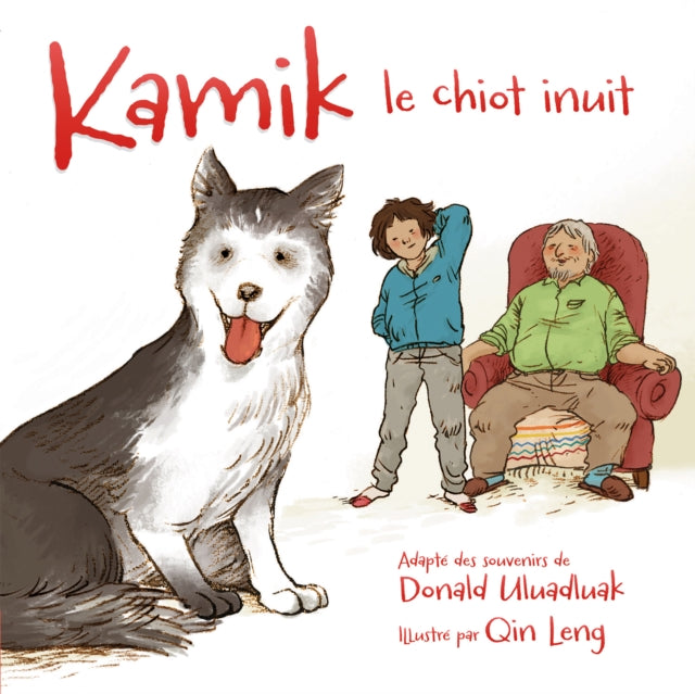 Book cover of: Kamik. By: Donald Uluadluak