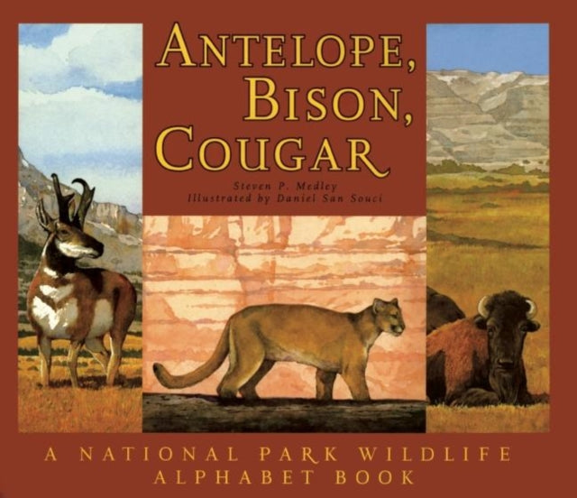 Book cover of: Antelope, Bison, Cougar. By: Steven P. Medley