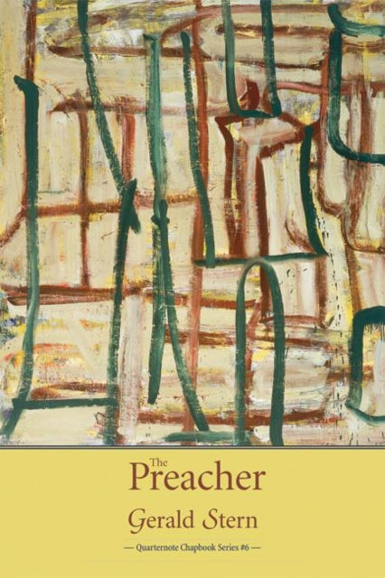Book cover of: Preacher. By: Gerald Stern