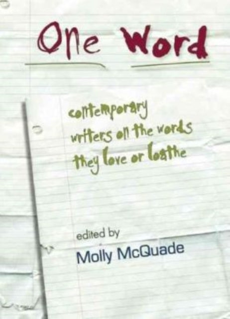 Book cover of: One Word. By: Molly McQuade