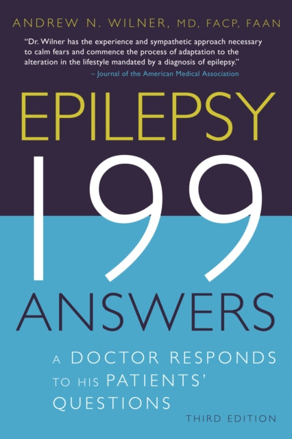 Book cover of: Epilepsy, 199 Answers. By: Andrew N. Wilner