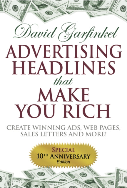 Book cover of: Advertising Headlines That Make You Rich. By: David Garfinkel