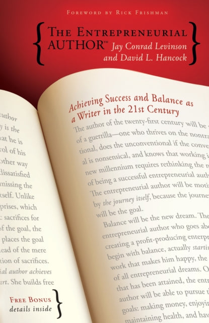 Book cover of: Entrepreneurial Author. By: David L. Hancock