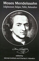 Book cover of: Moses Mendelssohn. By: Michah Gottlieb