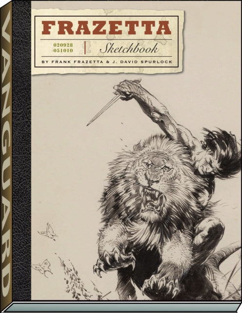 Book cover of: Frazetta Sketchbook (vol I). By: Frank Frazetta