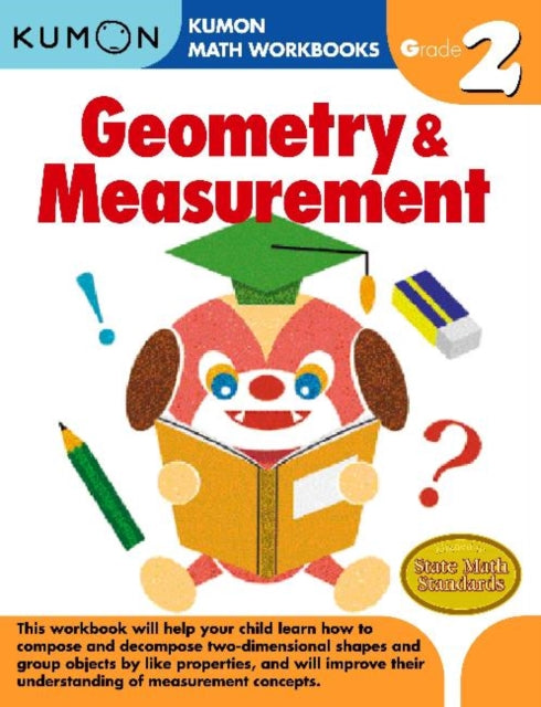 Book cover of: Kumon Grade 2 Geometry and Measurement