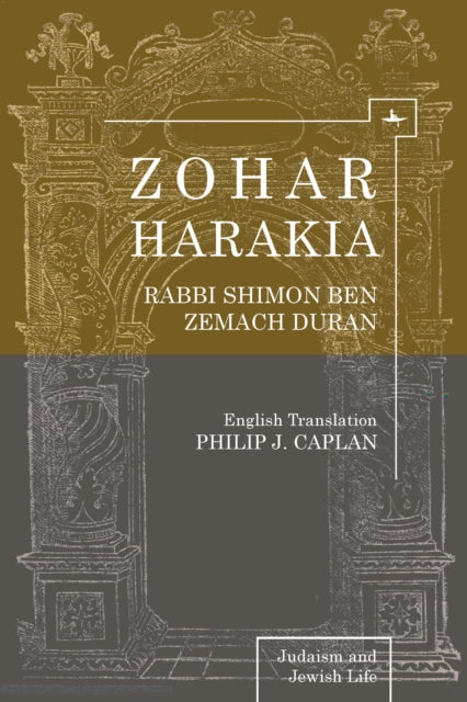 Book cover of: Zohar Harakia. By: Rabbi Shimon Duran