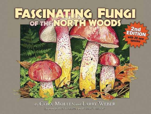 Book cover of: Fascinating Fungi of the North Woods, 2nd Edition. By: Larry Weber