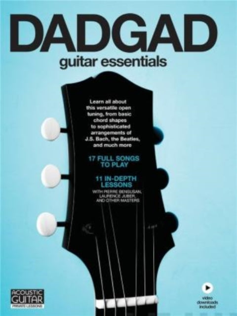 Book cover of: DADGAD Guitar Essentials. By: Acoustic Guitar