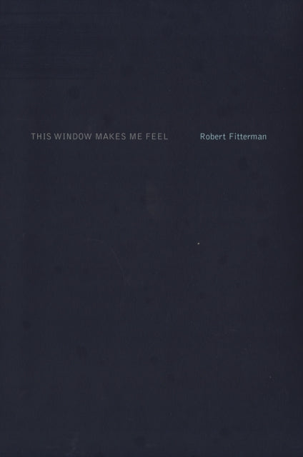 Book cover of: This Window Makes Me Feel. By: Robert Fitterman