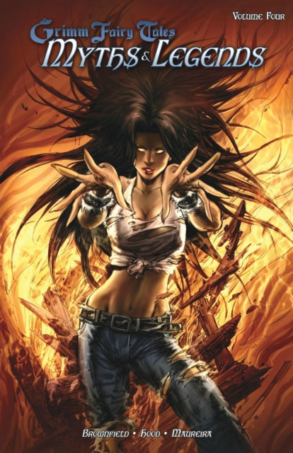 Book cover of: Grimm Fairy Tales: Myths & Legends Volume 4. By: Zenescope Entertainment Staff