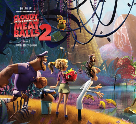 Book cover of: Art of Cloudy with a Chance of Meatballs 2. By: Tracey Miller-Zarneke