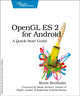 Book cover of: OpenGL ES 2 for Android